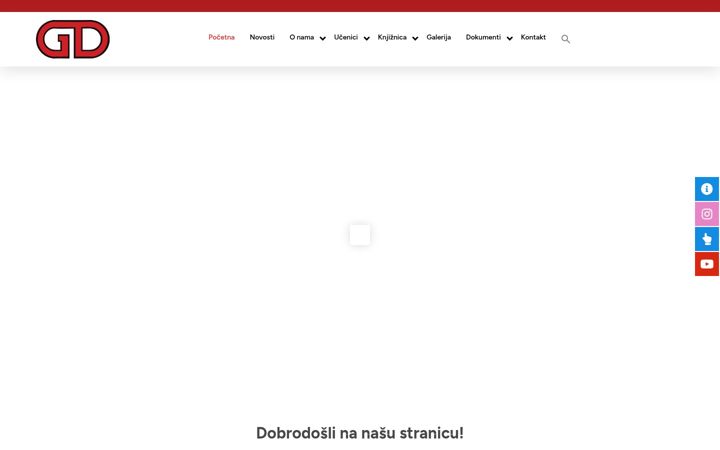 Screenshot of gimnazija-daruvar.hr