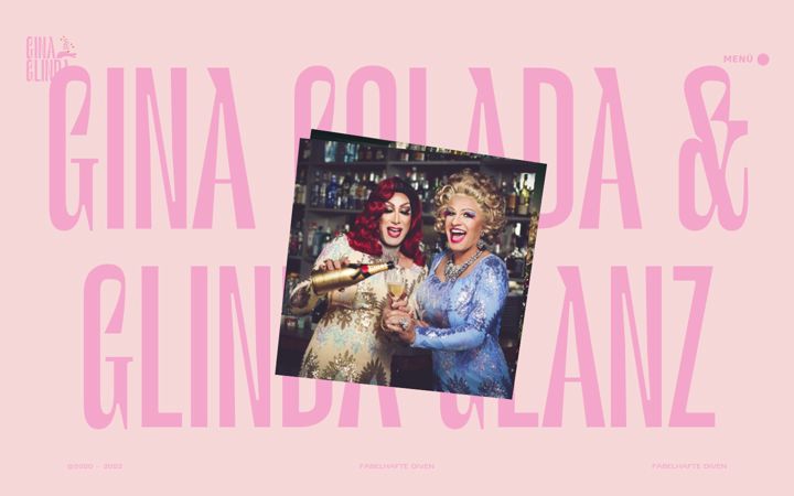 Screenshot of gina-glinda.com