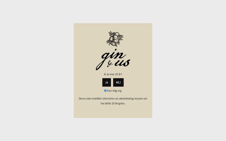 Screenshot of ginandus.com