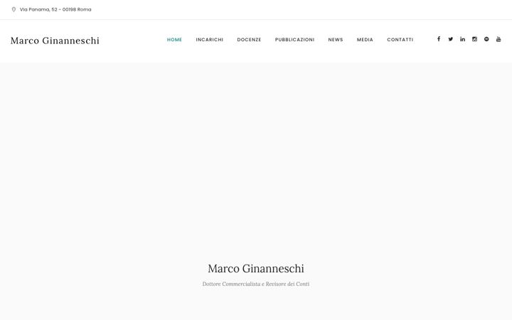 Screenshot of ginanneschi.it