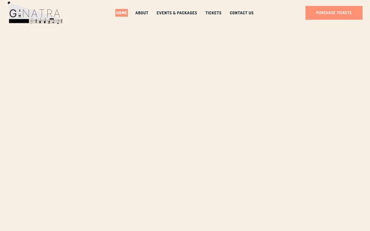 Screenshot of ginatra.co.uk