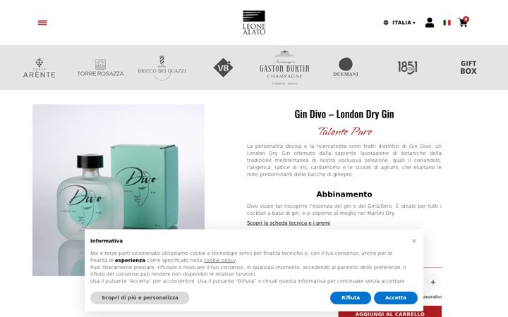Screenshot of gindivo.it