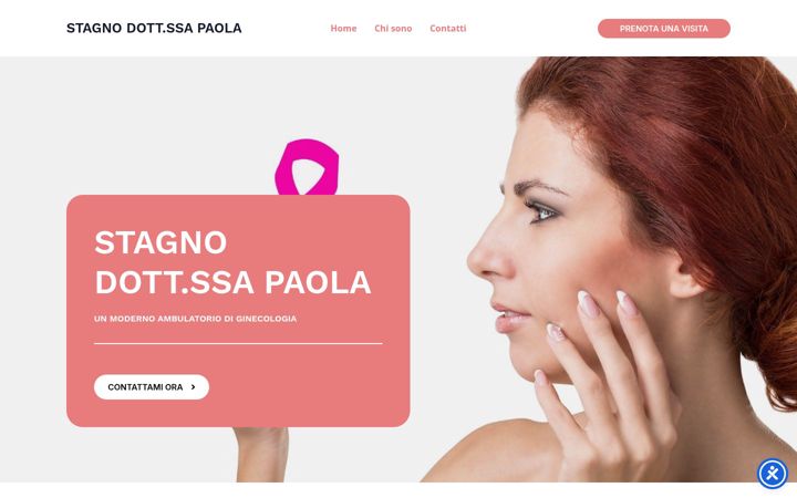 Screenshot of ginecologabiella.it