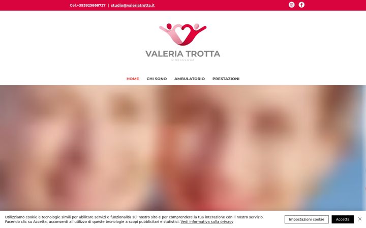 Screenshot of ginecologaconegliano.it