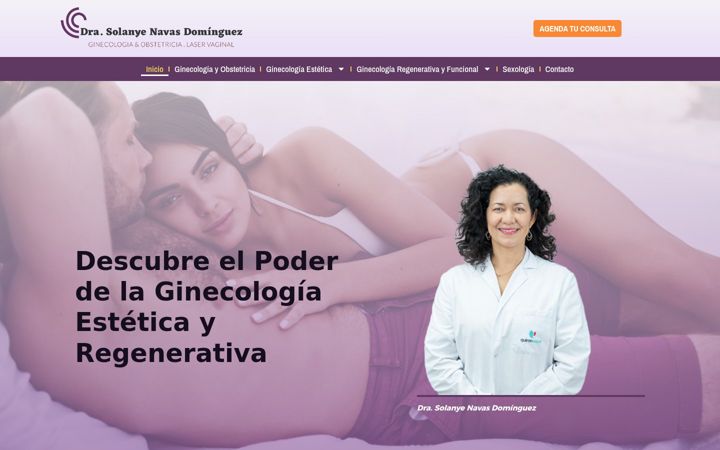Screenshot of ginecologiayestetica.es