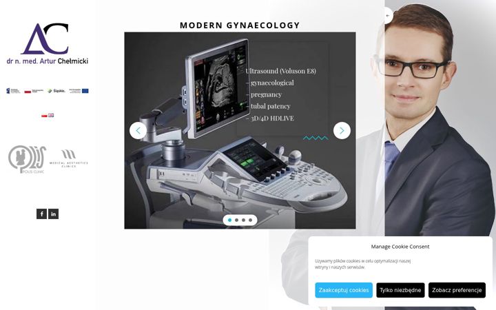Screenshot of ginekolog.co