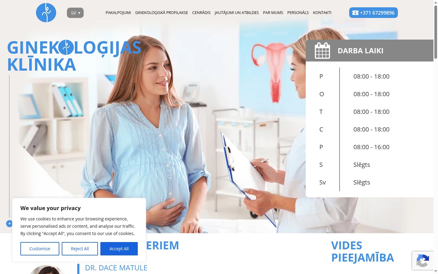 Képernyőkép a bármilyen interakció előtt megjelenő hozzájárulási bannerről