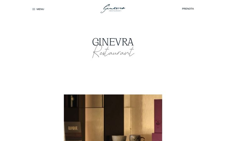 Screenshot of ginevrarestaurant.com