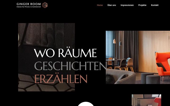 Screenshot of ginger-room.com