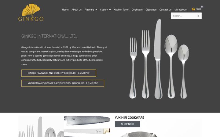 Screenshot of ginkgoint.com
