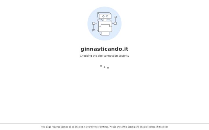 Screenshot of ginnasticando.it