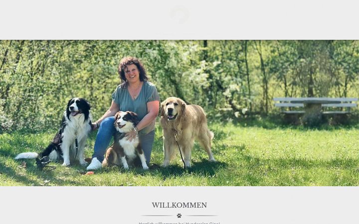 Screenshot of gino-hundesalon.de