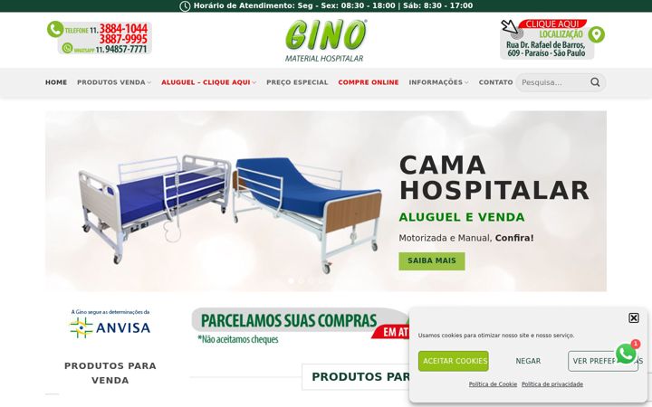 Screenshot of gino.com.br