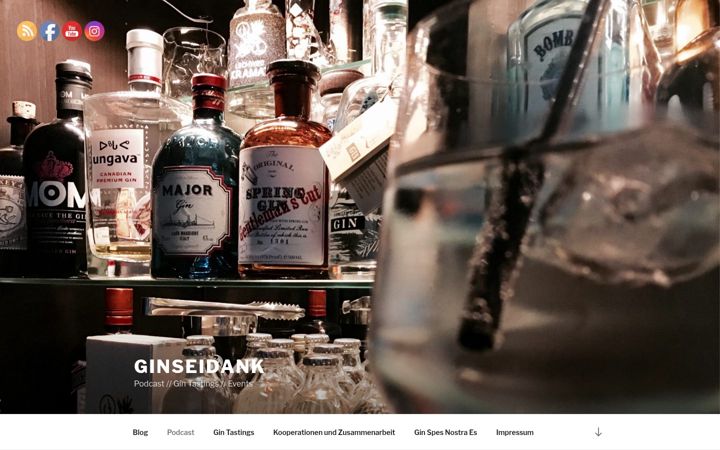 Screenshot of ginseidank.de