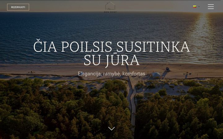 Snímek obrazovky gintarinenuoma.lt