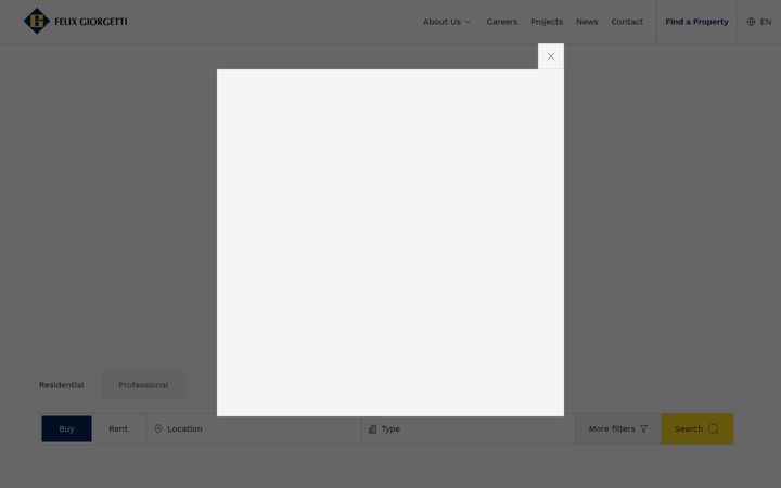 Screenshot of gio.lu