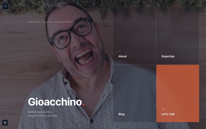 Screenshot of gioacchinopoletto.info