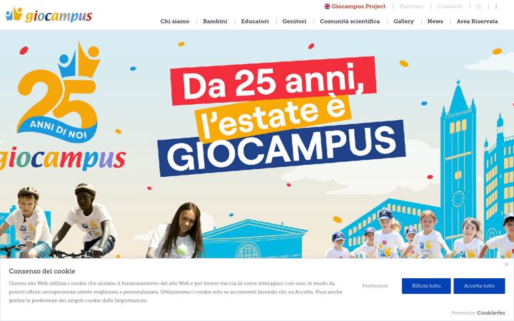 Screenshot of giocampus.it