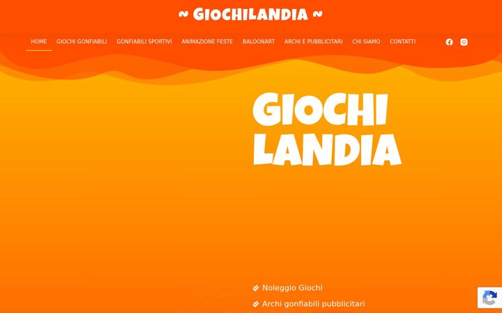 Posnetek zaslona giochilandia.net