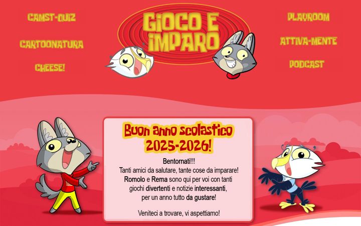Screenshot του giocoeimparo.it