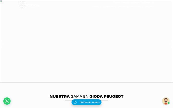 Screenshot of giodapeugeot.com.ar