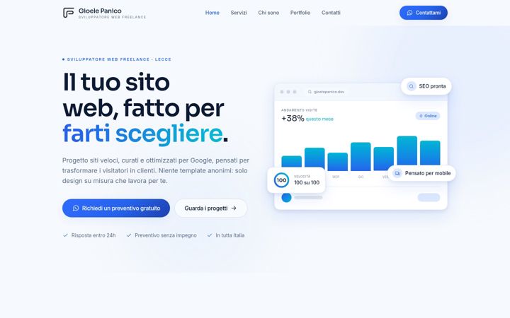 Screenshot of gioelepanico.dev