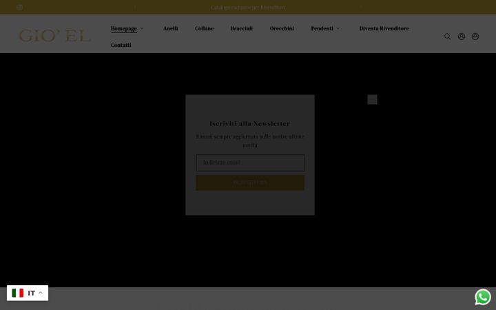 Screenshot of gioelgioielli.it