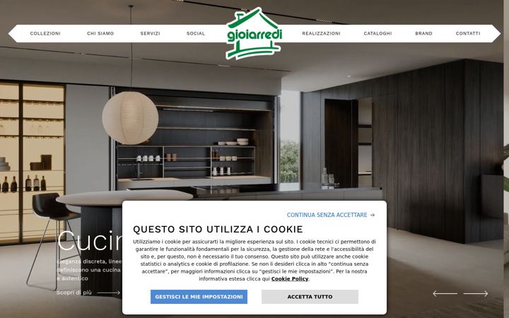 Screenshot of gioiarredi.net