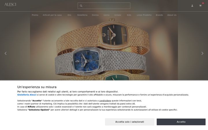 Screenshot of gioielleriaalesci.com