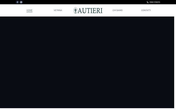 Screenshot of gioielleriaautieri.it