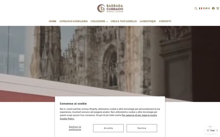 Screenshot of gioielleriacurrado.it