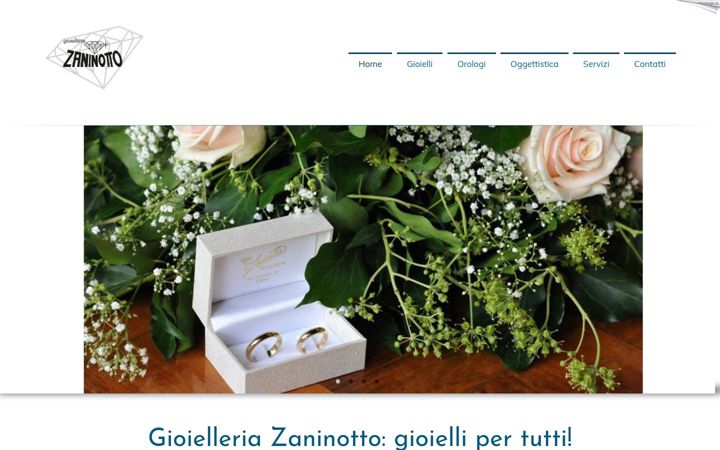 Snímek obrazovky gioielleriazaninottoudine.it