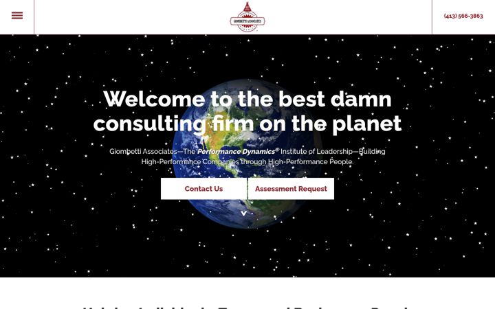 Screenshot of giombettiassoc.com