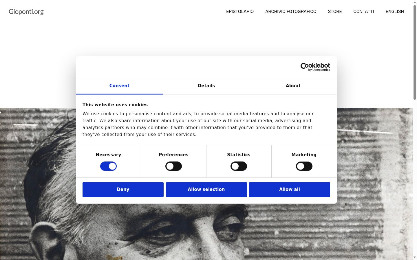 Screenshot tal-banner tal-kunsens muri qabel kwalunkwe interazzjoni