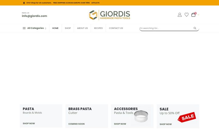 Screenshot of giordis.com