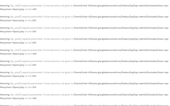 Screenshot ta' giorgiabancora04.eu