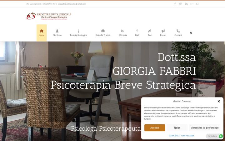 Screenshot of giorgiafabbri.it
