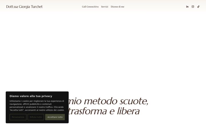 Screenshot of giorgiaturchet.com