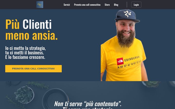 Screenshot von giorgio-caruso.com