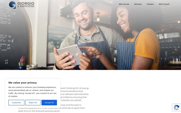 Screenshot of giorgio.com.mt