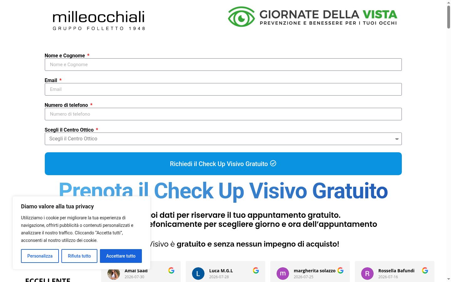 Screenshot tal-banner tal-kunsens muri qabel kwalunkwe interazzjoni