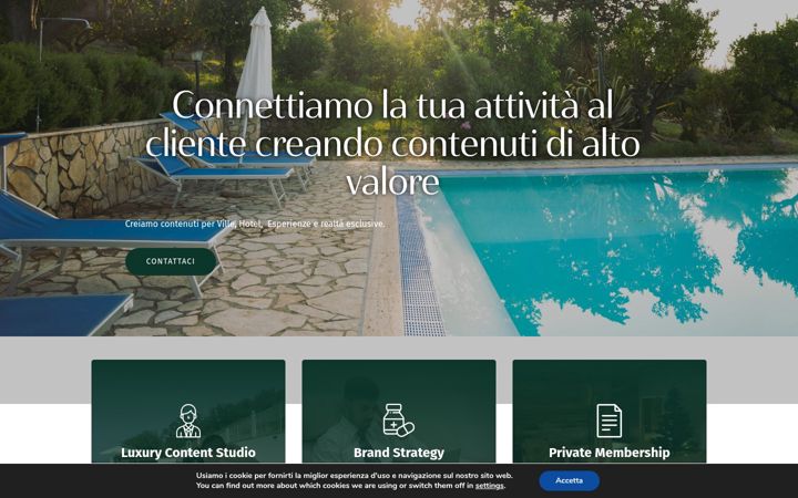 Screenshot of giosuemiraglia.it