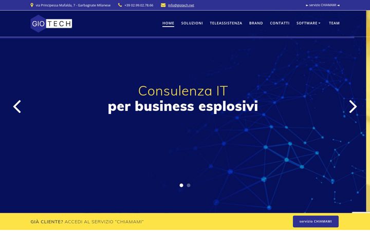 Screenshot of giotech.net