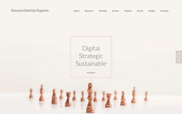 Screenshot of giovannibattistadagnino.eu