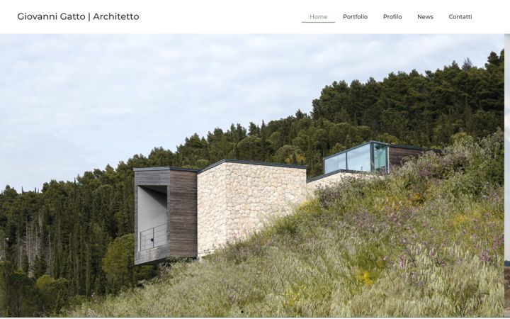 Screenshot of giovannigatto.com