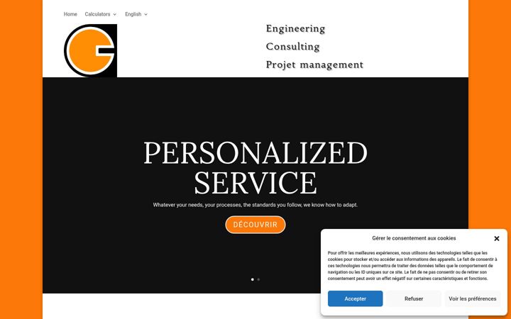Screenshot of giovannimalagninoconsulting.com