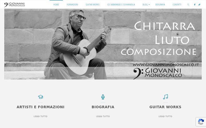 Screenshot of giovannimonoscalco.it