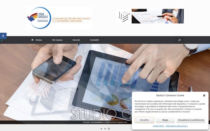 Screenshot of giovanninieassociati.com