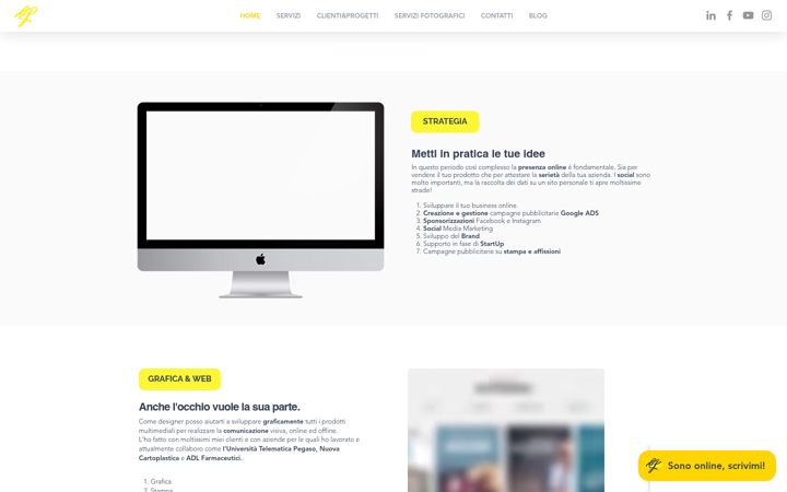 Screenshot του giovannipellegrino.com