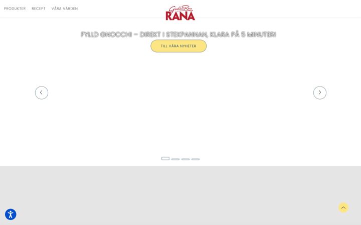 Screenshot of giovannirana.se